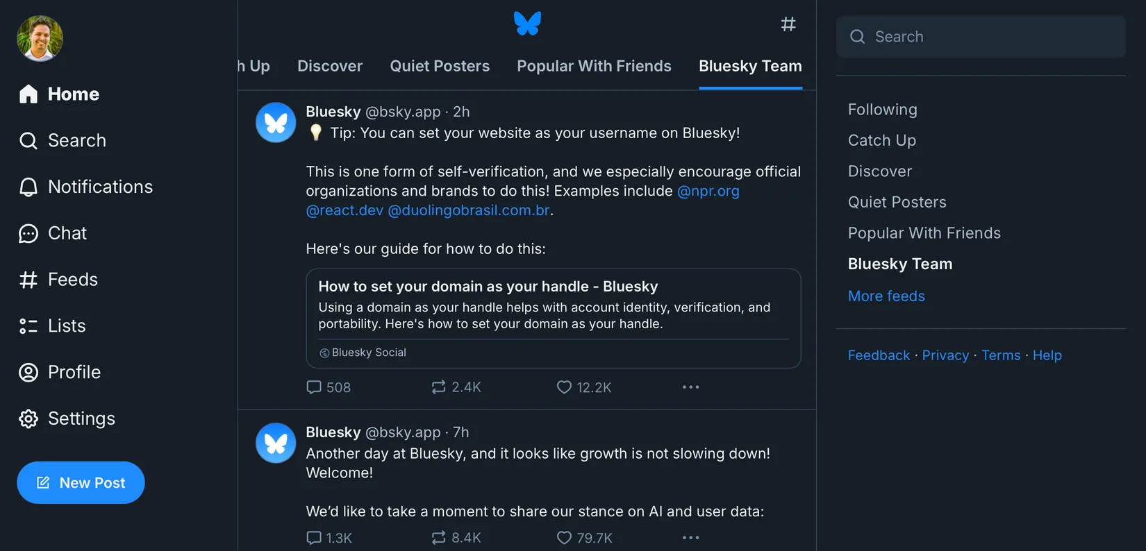Сравнение новостных лент: чем отличаются Threads и Bluesky?